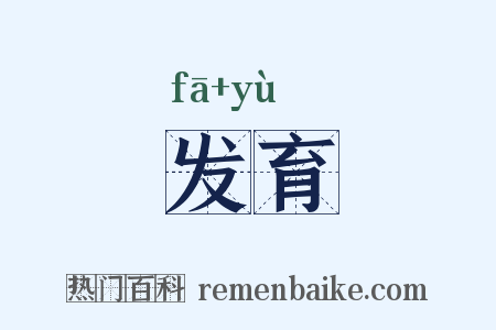 发育是什么意思的图片